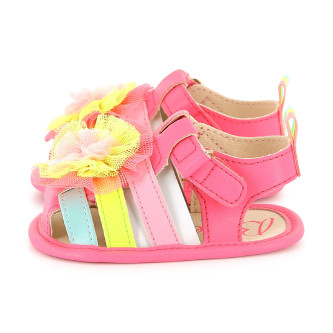 Billieblush Sandales en cuir multicolore