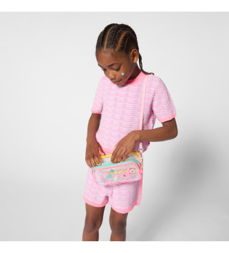 Billieblush Short Calado rosa