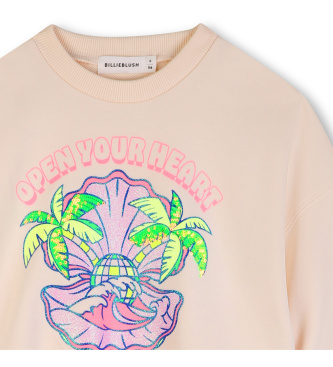 Billieblush Sudadera Rizo rosa