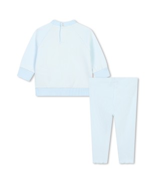 Billieblush Blue embroidered tracksuit