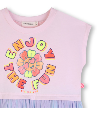 Billieblush Vestido Bicolor rosa