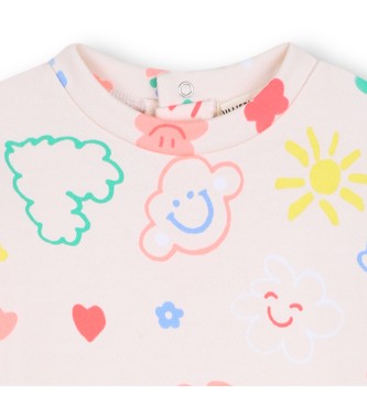 Billieblush Vestido Felpa rosa