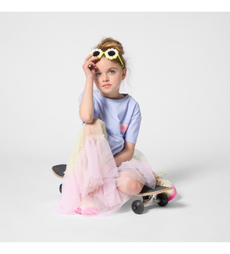 Billieblush Vestido Volantes azul