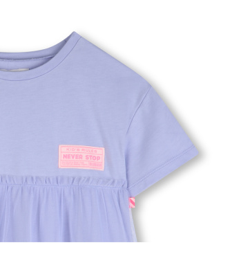 Billieblush Vestido Volantes azul