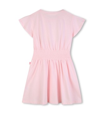 Billieblush Abito rosa con paillettes