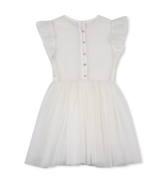 Billieblush Robe blanche brillante