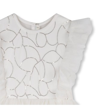 Billieblush Robe blanche brillante