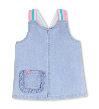 Billieblush vestito a quadri blu