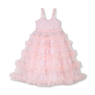 Billieblush Dress with pink ruffles