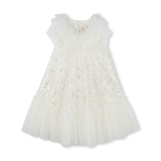 Billieblush Vestido de cerimnia branco