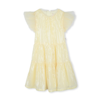 Billieblush Vestido de lentejuelas amarillo