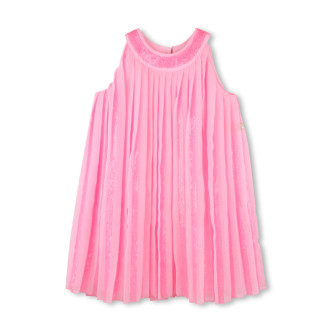 Billieblush Vestido plissado cor-de-rosa