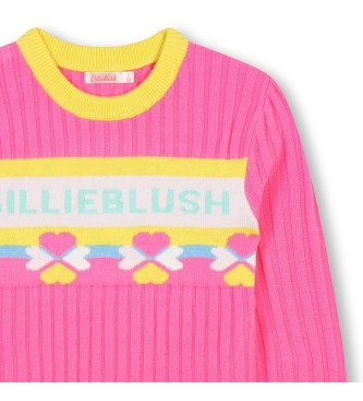 Billieblush Roze gebreide jurk