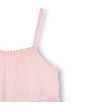 Billieblush Mångfärgad axelbandslös klänning