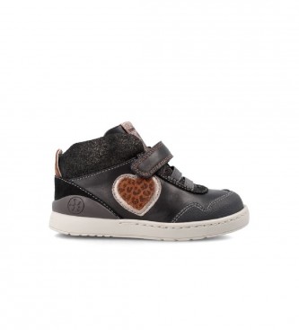 Biomecanics Leather ankle boots 221202 black