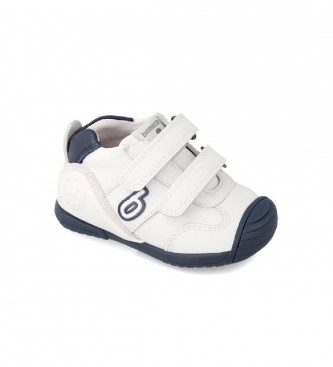 Biomecanics Sneakers in pelle 221001-A bianco, blu navy