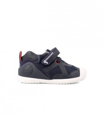 Biomecanics Leather sneakers 221003-A navy