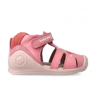 Biomecanics Leather sandals 212108 pink