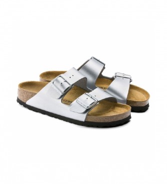 Birkenstock Sandali Arizona argento