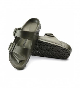 Birkenstock Zielone sandały Arizona
