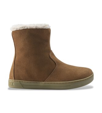 Birkenstock Stivaletti in Camoscio Lille (Vestibilità Regular) marrone