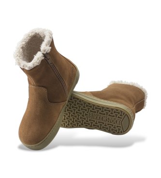Birkenstock Stivaletti in Camoscio Lille (Vestibilità Regular) marrone