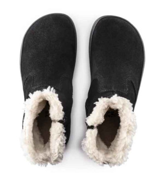 Birkenstock Black Suede Lille Ankle Boots (Regular Fit)