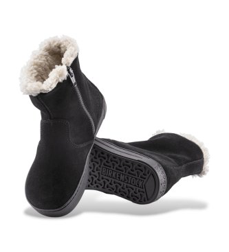 Birkenstock Stivaletti in Camoscio Lille (Vestibilità Regular) nero