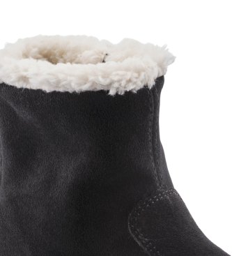 Birkenstock Stivaletti in Camoscio Lille (Vestibilità Regular) nero