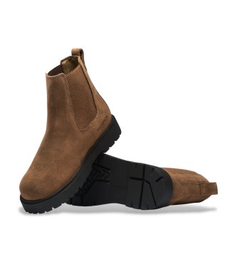 Birkenstock Botines de Piel Highwood (Ajuste Regular) marrón