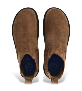 Birkenstock Botines de Piel Highwood (Ajuste Regular) marrón