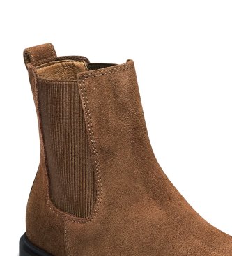 Birkenstock Botines de Piel Highwood (Ajuste Regular) marrón