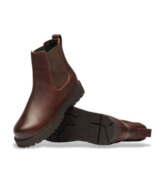 Birkenstock Botines de Piel Highwood (Ajuste Regular) marrón