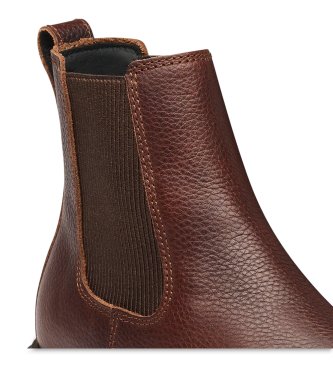 Birkenstock Botines de Piel Highwood (Ajuste Regular) marrón
