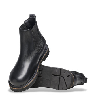 Birkenstock Highwood Leather Slip On Ankle Boots black