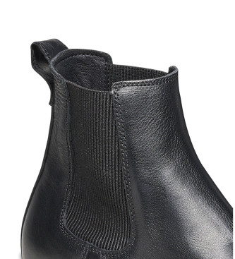 Birkenstock Highwood Leather Slip On Ankle Boots black