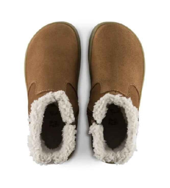 Birkenstock Bruine sude Lille enkellaarsjes