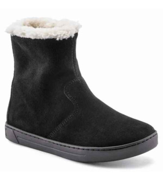 Birkenstock Lille Kids ankle boots in black leather
