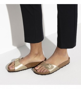 Birkenstock Sandalen Madrid goud 