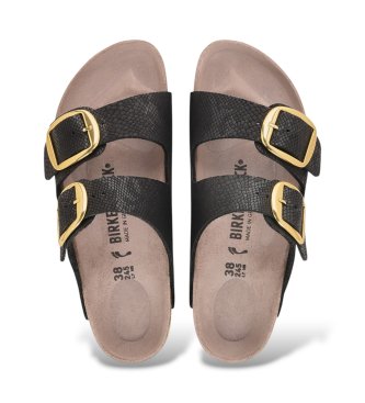 Birkenstock Sandálias Arizona Big Buckle (Ajuste Estreito) preto
