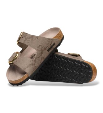 Birkenstock Sandali Arizona Big Buckle Sintetico (Vestibilità Stretta) taupe