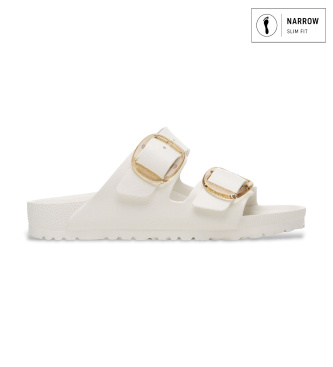 Birkenstock Arizona Big Buckle EVA Sandals (Narrow Fit) white
