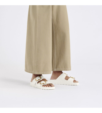 Birkenstock Arizona Big Buckle EVA Sandals (Narrow Fit) white