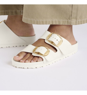 Birkenstock Arizona Big Buckle EVA Sandals (Narrow Fit) white