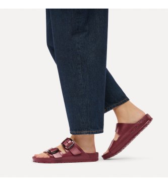 Birkenstock Sandali Arizona Big Buckle (Vestibilità Stretta) granata