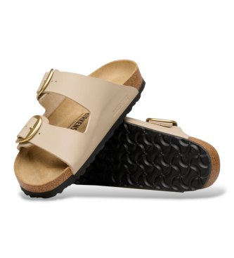 Birkenstock Sandali Arizona Big Buckle Birko-Flor (Calzata Stretta) beige