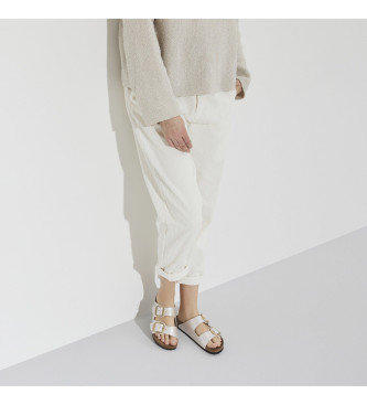 Birkenstock Sandaler Arizona Big Buckle p�rlvit