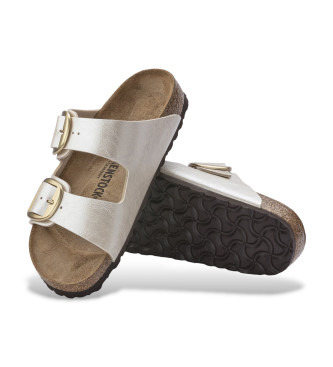 Birkenstock Sandaler Arizona Big Buckle p�rlvit