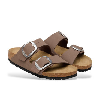 Birkenstock Arizona grote gesp sandalen bruin