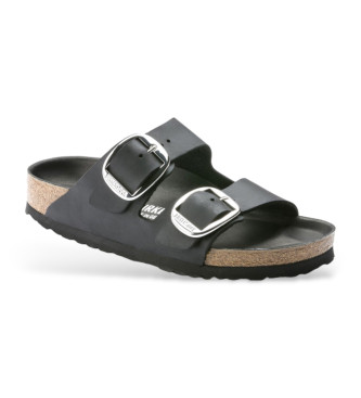 Birkenstock Sandalen Arizona Grote Gesp Natuurlijk Zwart 